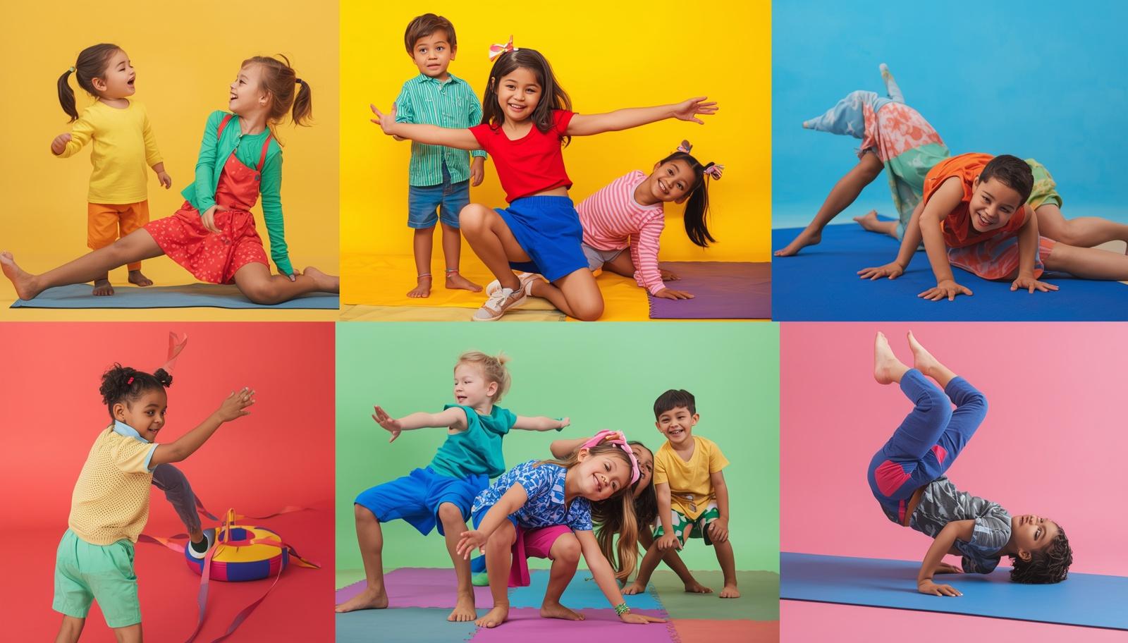 Kids in Creative Movement class